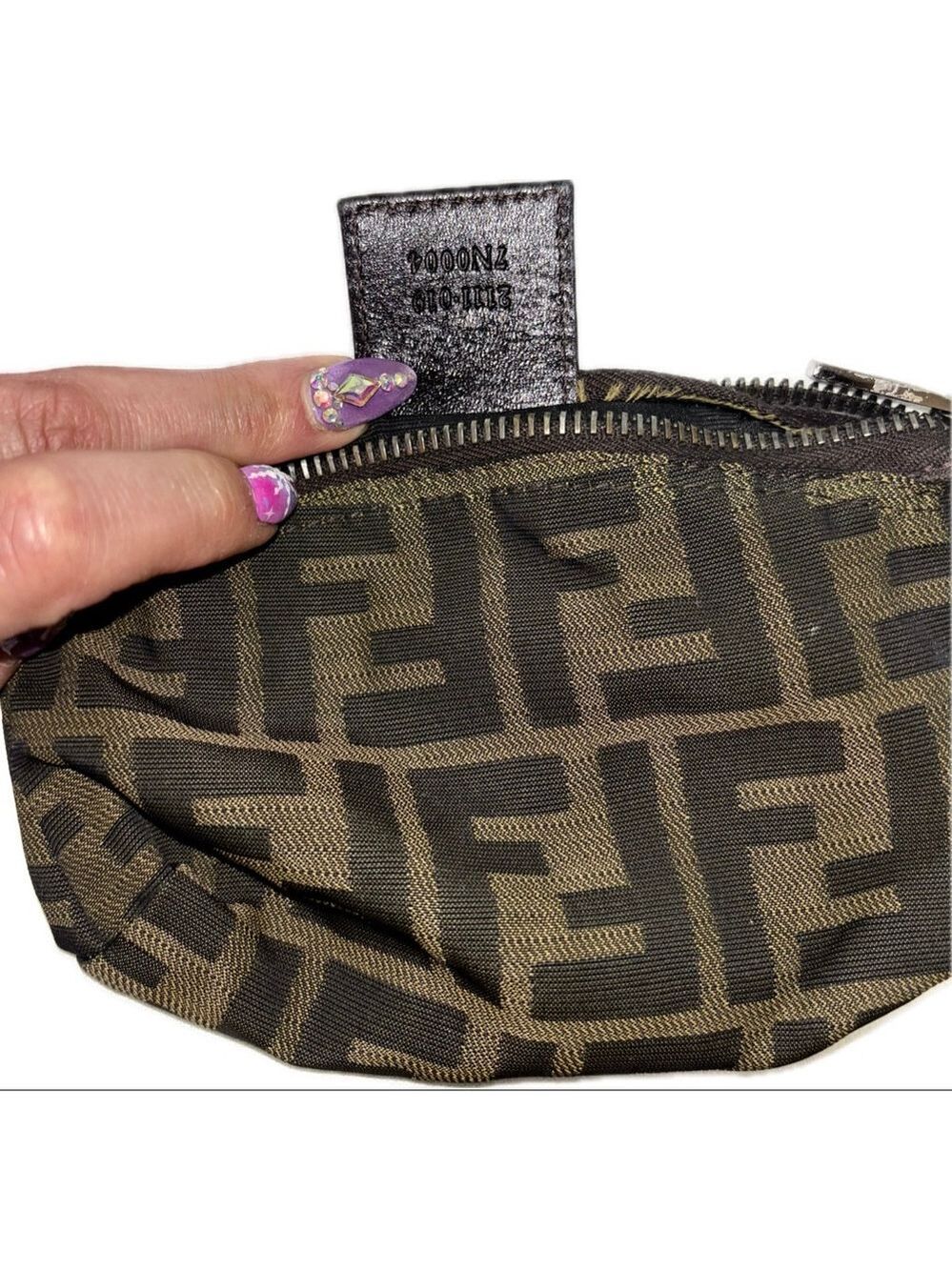 Fendi Zucca Pouch- Small Bag - Picture 4 of 11
